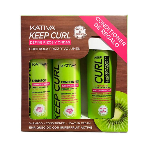 Pack para Cabello Rizado - Keep Curl - Kativa - 1