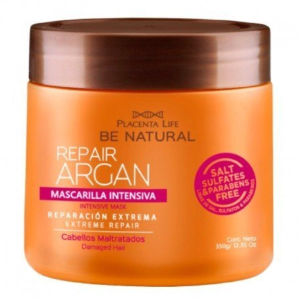 Mascarilla Intensiva Repair Argan 350gr - Be Natural - 1