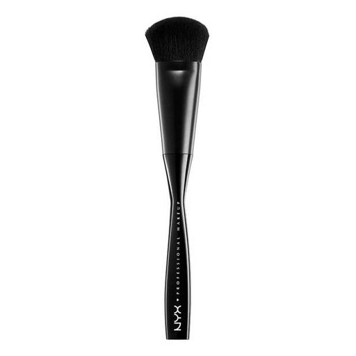 Brocha de Maquillaje Fluído en ángulo - Buffing Brush - Professional Makeup - Nyx - 1