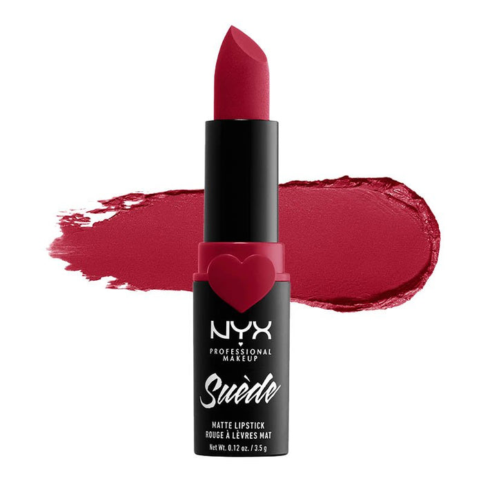 Barra de Labios - Suede Matte Lipstick - Professional Makeup - Nyx : SUEDE MATTE LIPSTICK-SPICY - 1