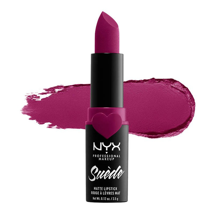 Barra de Labios - Suede Matte Lipstick - Professional Makeup - Nyx : SUEDE MATTE LIPSTICK-SWEET TOOTH - 1