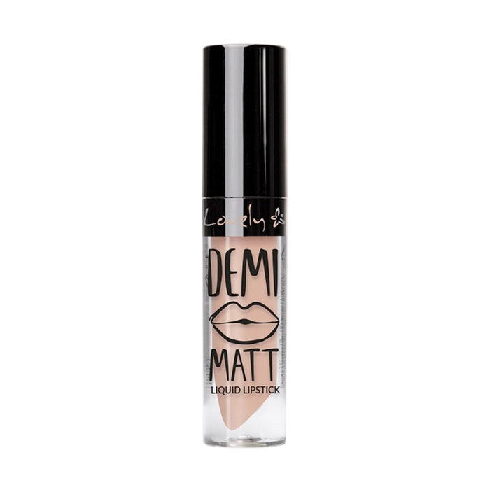 Labial Líquido Semi-mate - Demi Matt Liquid Lipstick - Lovely : nr 1 - 1