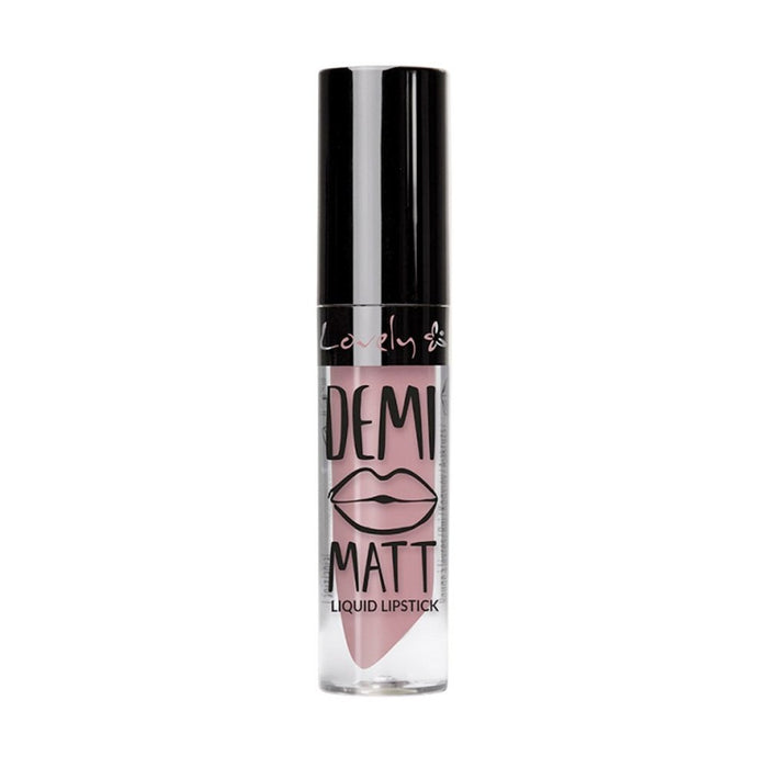 Labial Líquido Semi-mate - Demi Matt Liquid Lipstick - Lovely : nr 5 - 1