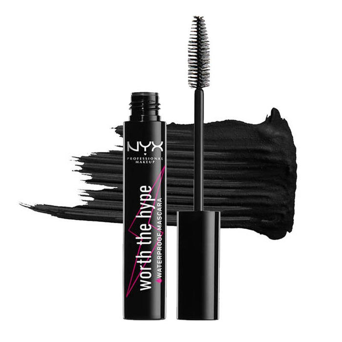 Máscara de Pestañas - Worth the Hype Waterproof - Professional Makeup - Nyx - 1