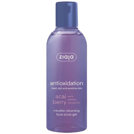 Gel Exfoliante Limpiador Micelar Facial - Acai Berry 200 ml - Ziaja - 1