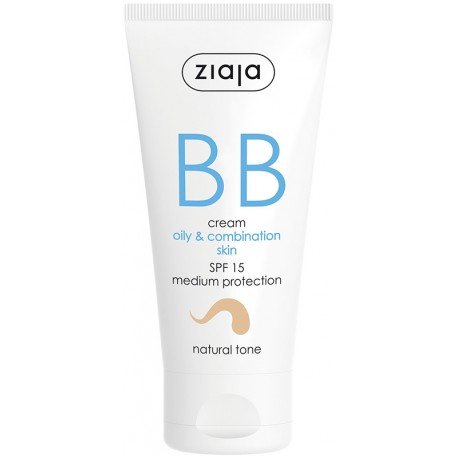 Bb Cream Pieles Grasas y Mixtas Spf15 - Tono Natural 50 ml - Ziaja - 1