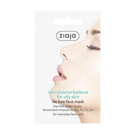 Mascarilla Facial Equilibrante Libre de Aceites Pieles Grasas - Microbiome Balance 7 ml - Ziaja - 1