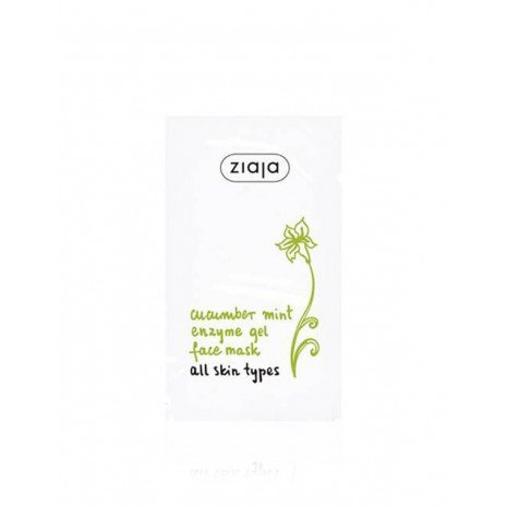 Mascarilla Facial Enzimática Piel Mixta/grasa Pepino y Menta 7 ml - Ziaja - 1