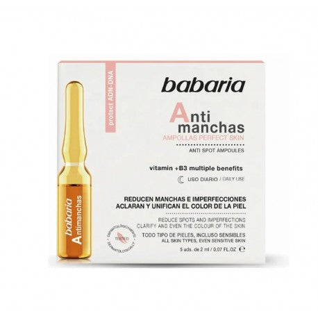 Ampollas Antimanchas 5 ud X 2ml - Babaria - 1