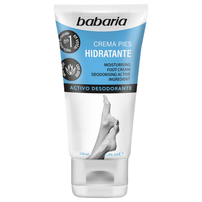 Crema de Pies Hidratante Aloe Vera 150 ml - Babaria - 1