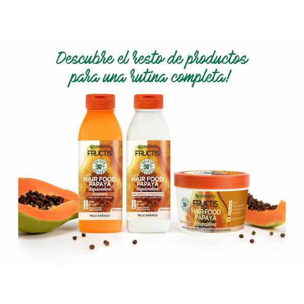 Mascarilla Capilar Hair Food Papaya 390 ml - Garnier - Fructis - 3