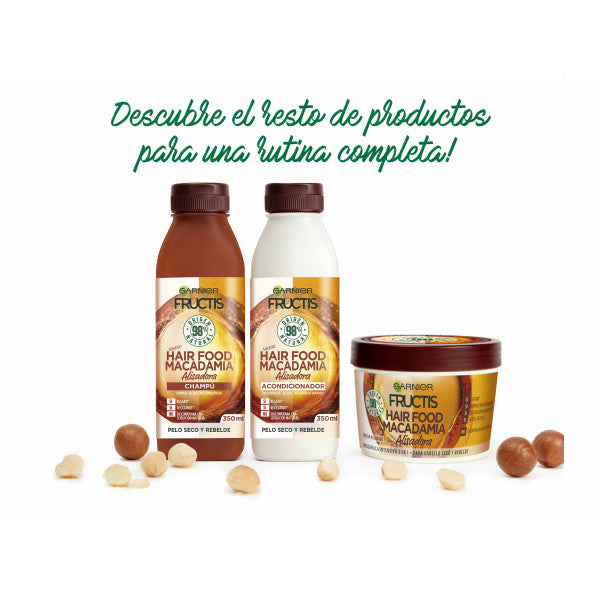 Mascarilla Capilar Hair Food Macadamia 390 ml - Garnier - Fructis - 3