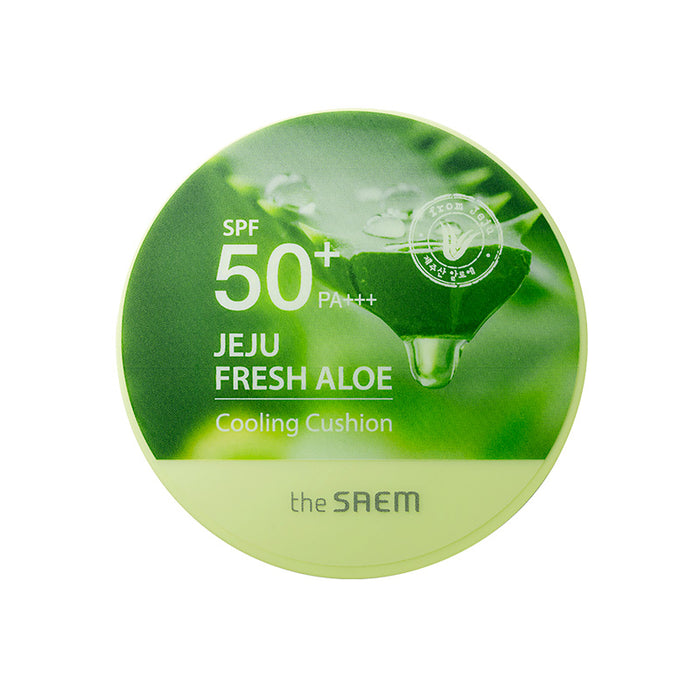 Base de Maquillaje Cushion Jeju Fresh Aloe Cooling - The Saem - 1