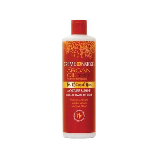 Activador de rizos con Argan Oil Moist & Shine Curl Act Cream 354ml - Creme of Nature - 1