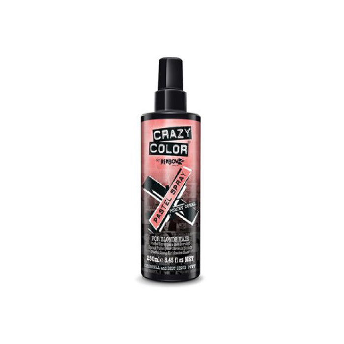 Spray Temporal con Color 250ml - Crazy Color: Peachy Coral - 2