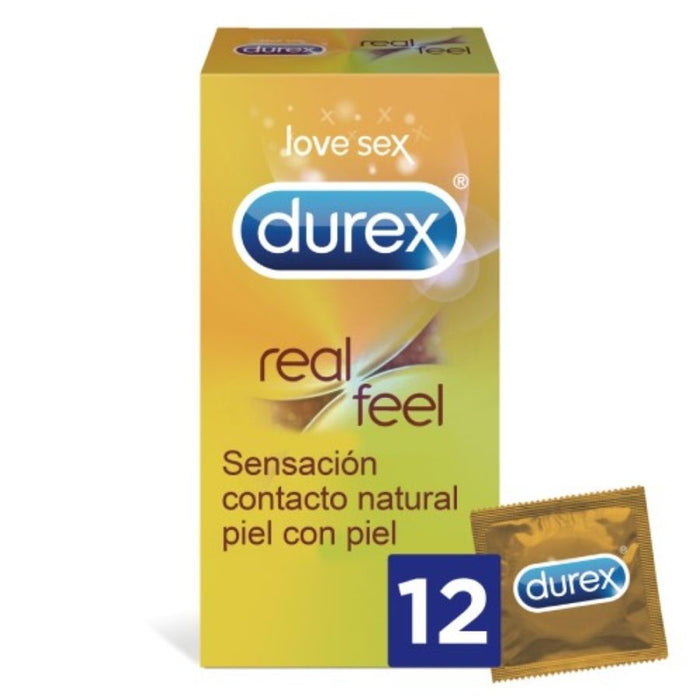 Condones Real Feel - 12 Uds - Durex - 2