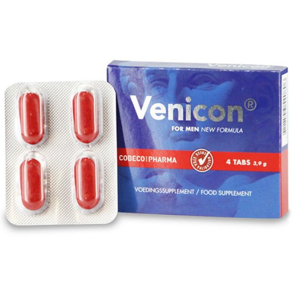 Venicom Potenciador Masculino 4 Caps - Pharma - Cobeco - 1