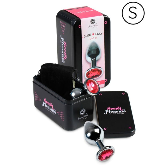 Plug Anal Fucsia 7cm - Secretplay Toys - Secret Play - 2