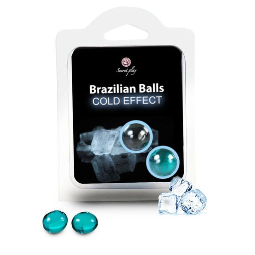 Set 2 Bolas Lubricantes Brazilian Balls Efecto Frío - Secret Play - 1