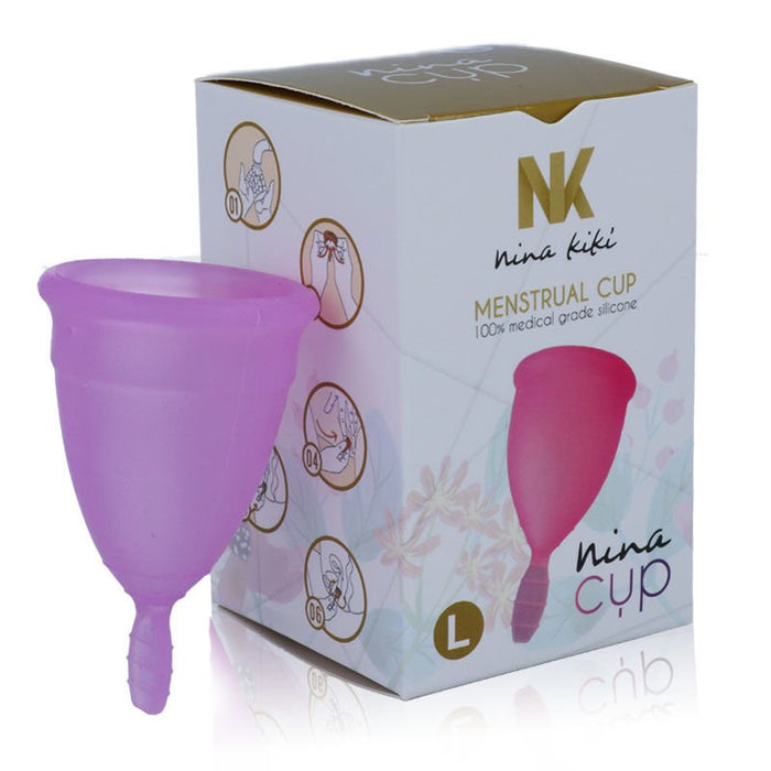 Nina Cup Copa Menstrual Talla L Lila - Nina Kikí - 3