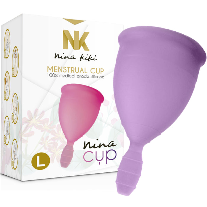 Nina Cup Copa Menstrual Talla L Lila - Nina Kikí - 4