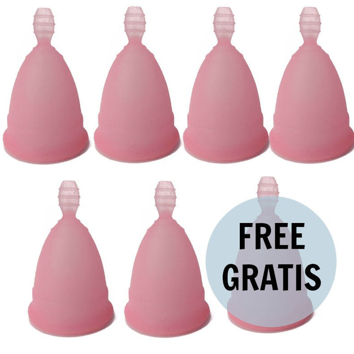 Copa Menstrual Talla S Rosa 6 + 1 Gratis - Nina Kikí - 7