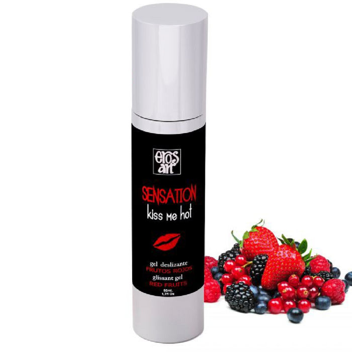 Sensattion Lubricante Natural Frutos Rojos 50ml -art - Eros - 1