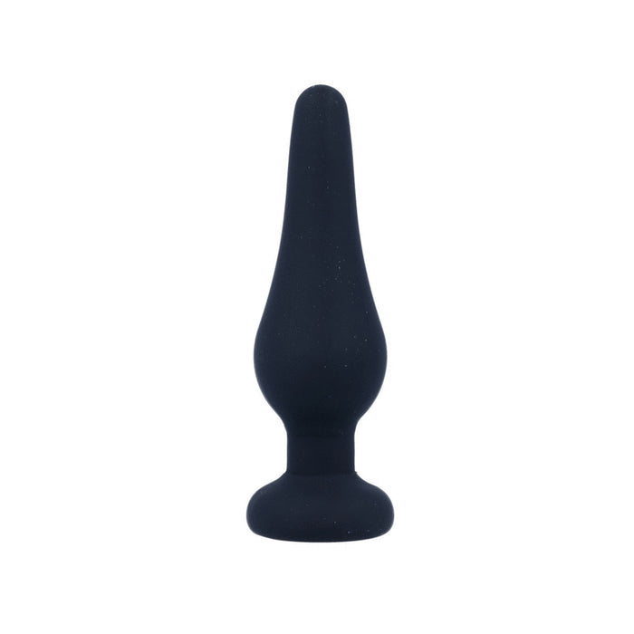 Anal Plug Pipo S Silicone Negro 9.8 cm - Anal Toys - Intense - 4