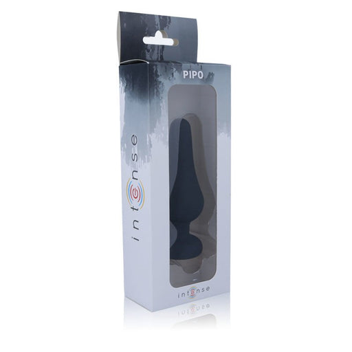 Anal Plug Pipo L Silicone Negro 13 cm - Anal Toys - Intense - 1