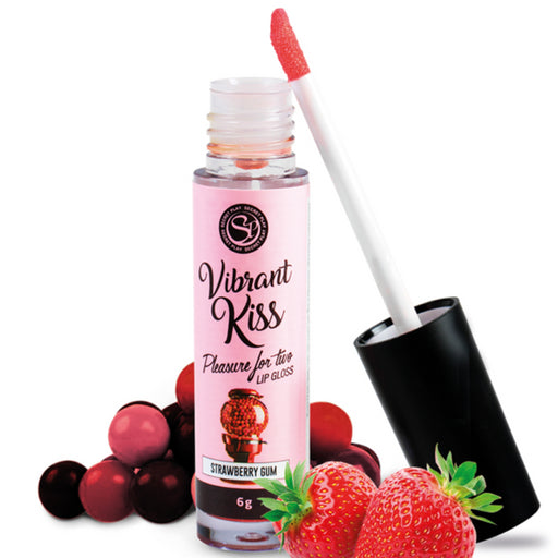 Brillo de Labios Vibrant Kiss Chicle de Fresa - Secret Play - 1