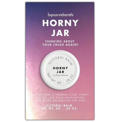 Bálsamo Clitoris Horny Jar 8g - Bijoux - 1