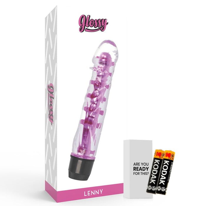 Lenny Vibrador Rosa - Glossy - 1