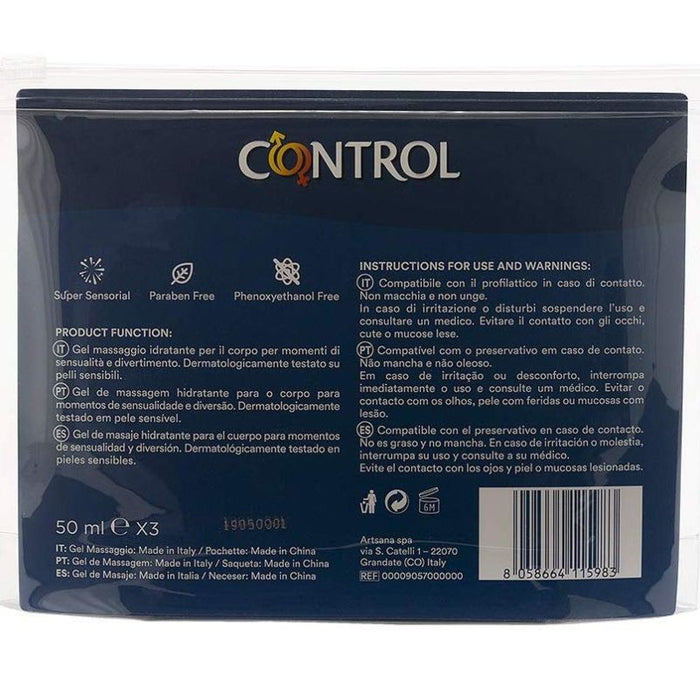 Gel Masaje 3 Unidades 50 ml - Control - 6