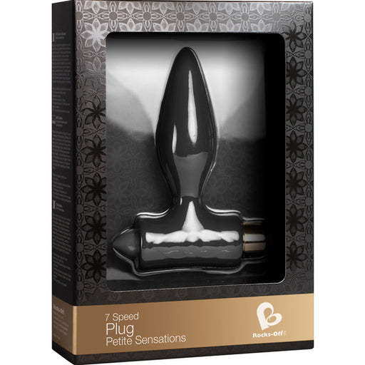 Plug Anal para Principiantes Petite Sensations - Negro - Rocks-off - 2