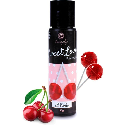 Bálsamo Lubricante Sweet Love Cereza Lollipop 60 ml - Secret Play - 1