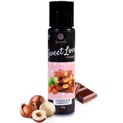 Bálsamo Lubricante Sweet Love Chocolate con Avellanas 60 ml - Secret Play - 1