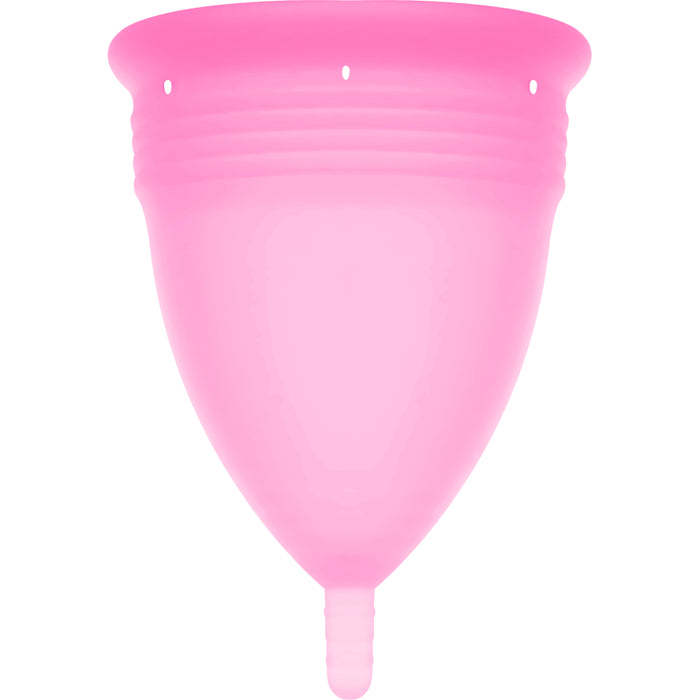 Copa Menstrual Silicona Talla S Rosa - Stercup - 2