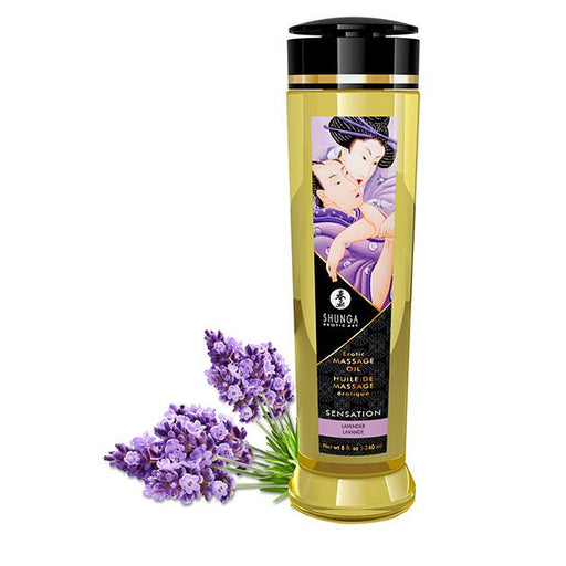 Aceite de Masaje Erótico Sensación Lavanda - Oils - Shunga - 1