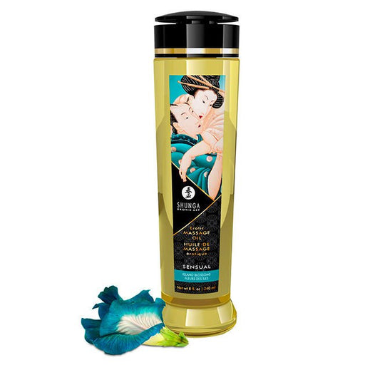 Aceite de Masaje Erótico Sensual Flores de la Isla - Oils - Shunga - 1