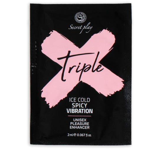 Gel Intensificador Del Placer Triple X Unisex 2ml - Secretplay Cosmetic - Secret Play - 1