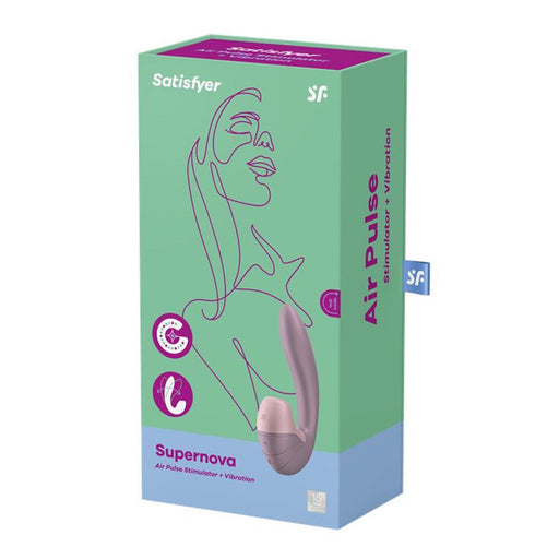 Supernova Estimulador y Vibrador - Rosa - Satisfyer - 1