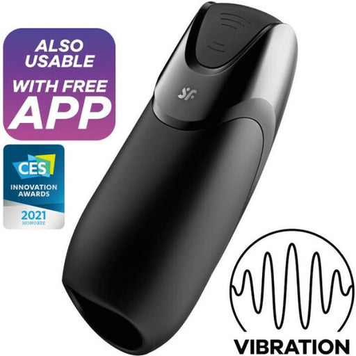 Men Vibration+ - Negro - Satisfyer - 1