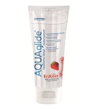 Lubricante Sabor Fresa 100 ml - Aquaglide - 1