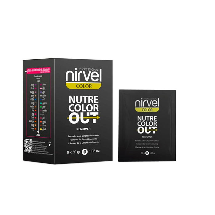 Nutre Color out Remover 8x30g - Nirvel - 1