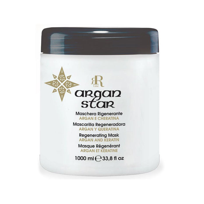 Mascarilla Regeneradora Argan y Queratina Star 1000ml - Racioppi - 1