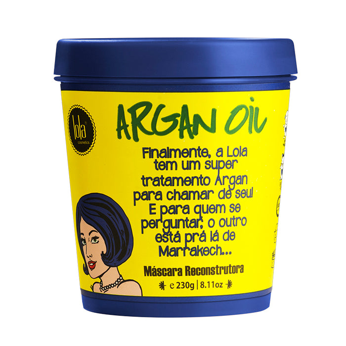 Mascarilla Reconstructora Aceite de Argán 230 G - Lola Cosmetics - 1