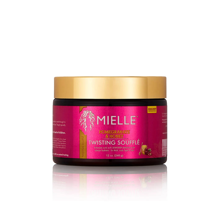 Soufflé Rizos Tipo 4 - Hidratante - Pomegranate & Honey 340 G - Mielle - 1