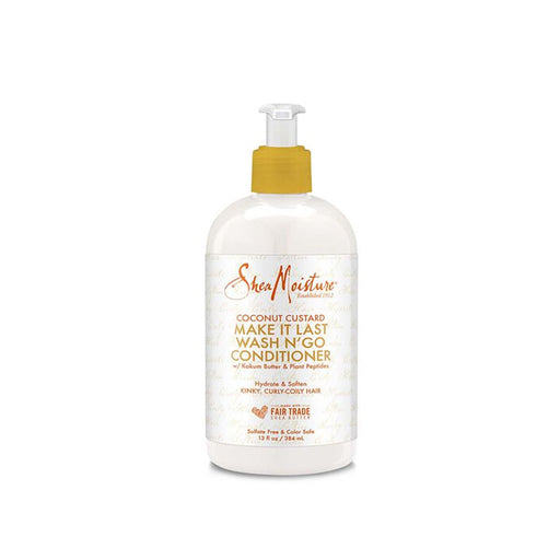 Acondicionador Make It Last Wash N 'go - Natillas de Coco 384 ml - Shea Moisture - 1