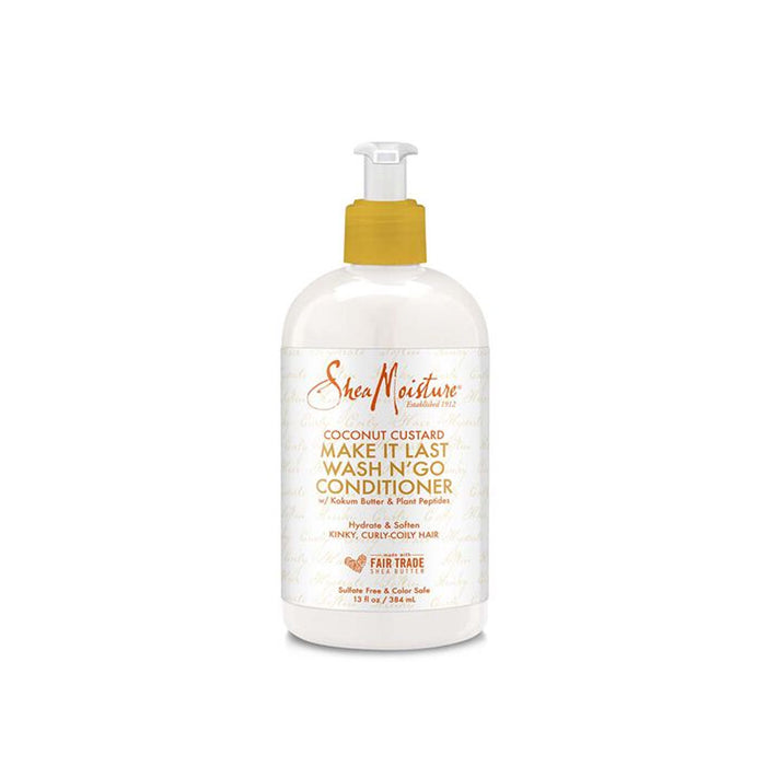 Acondicionador Make It Last Wash N 'go - Natillas de Coco 384 ml - Shea Moisture - 1