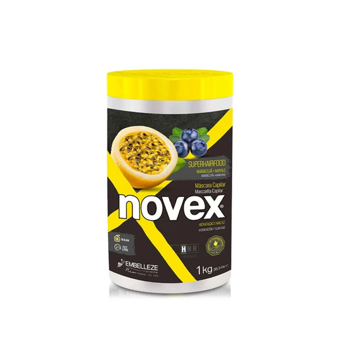 Superfood Maracuja & Mirtilo Deep Hair Mask 400g - Novex - 1